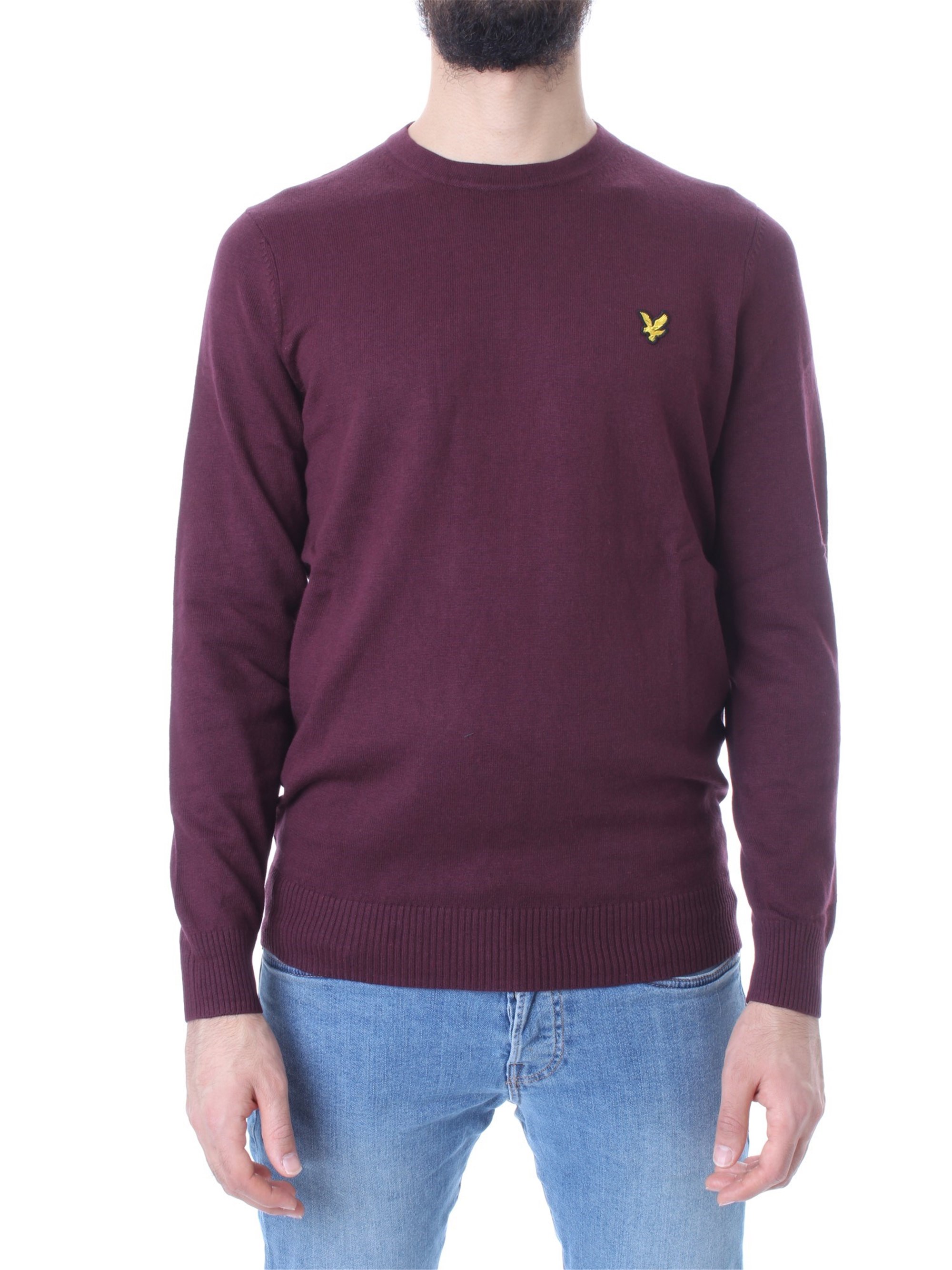 Lyle & Scott Strickpullover mit Logostickerei auf der Brust günstig online kaufen