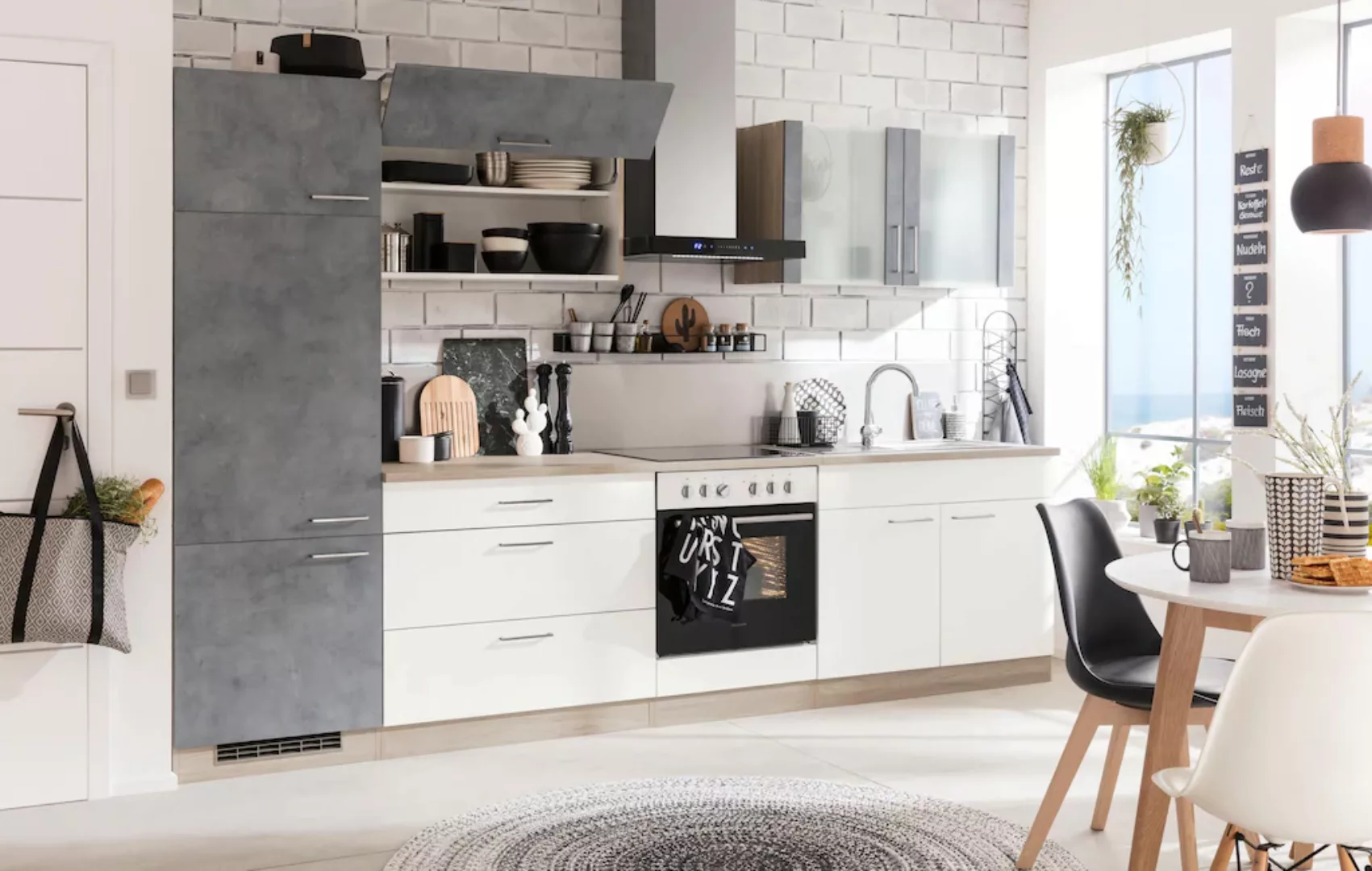 wiho Küchen Faltlifthängeschrank "Zell", Breite 90 cm günstig online kaufen