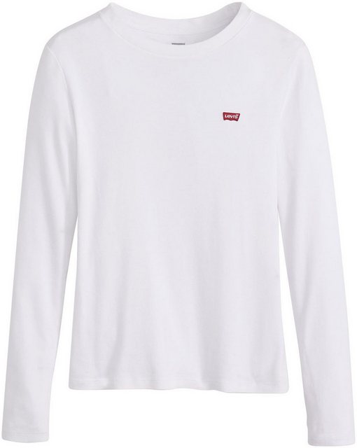 Levi's® Langarmshirt ESSENTIAL HM LS TEE mit Logo Stickerei günstig online kaufen