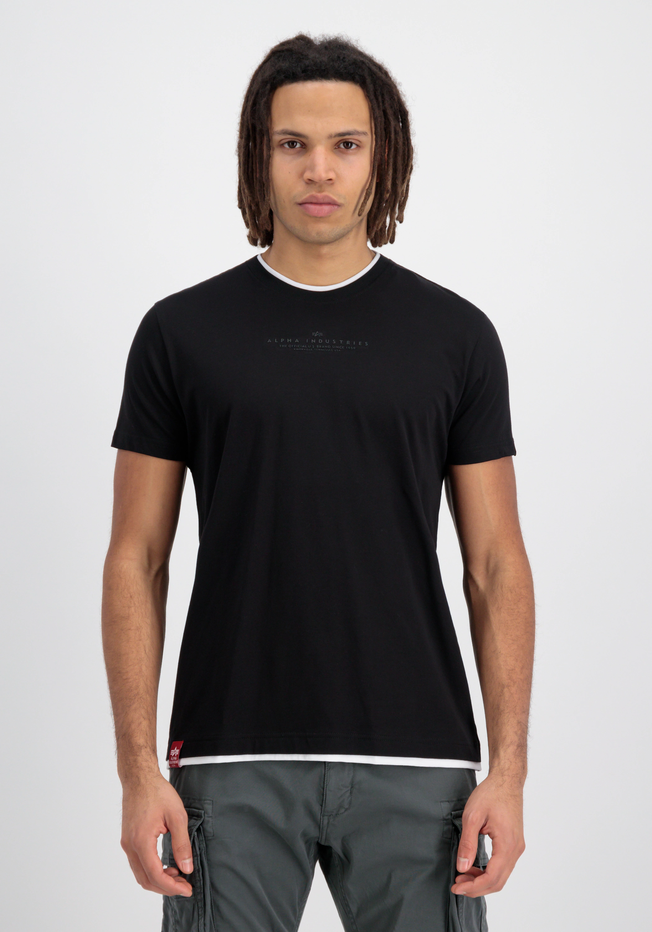 Alpha Industries T-Shirt "Alpha Industries Men - T-Shirts Double Layer T-Sh günstig online kaufen