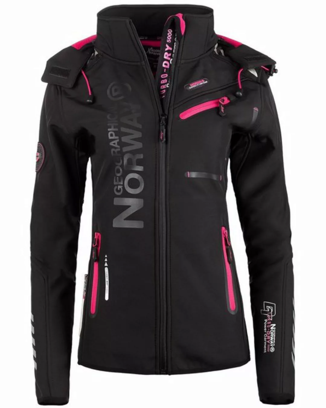 Geographical Norway Softshelljacke Damen Outdoor Jacke bareine (1-St) mit K günstig online kaufen