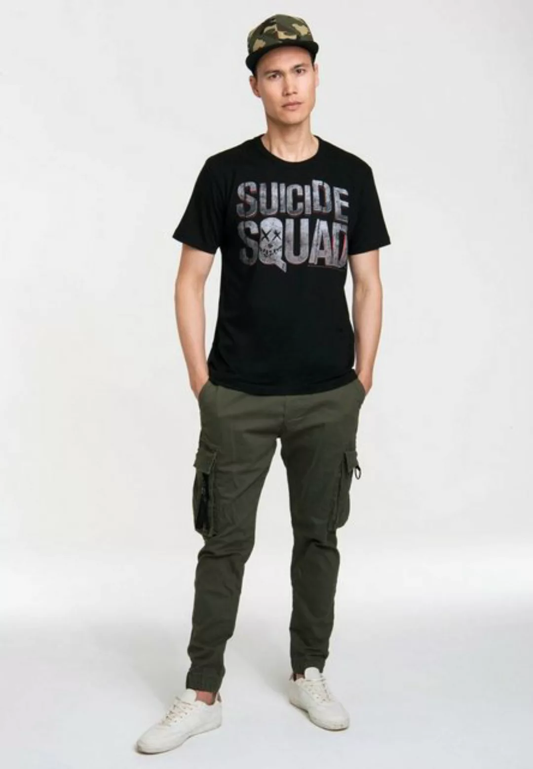 LOGOSHIRT T-Shirt Suicide Squad mit coolem Frontprint günstig online kaufen