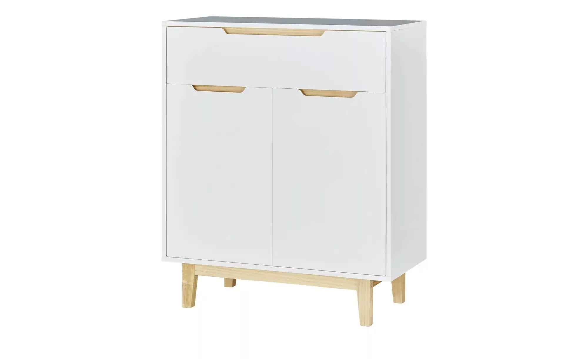 Kommode  Brescia ¦ weiß ¦ Maße (cm): B: 80 H: 95 T: 38 Kommoden & Sideboard günstig online kaufen