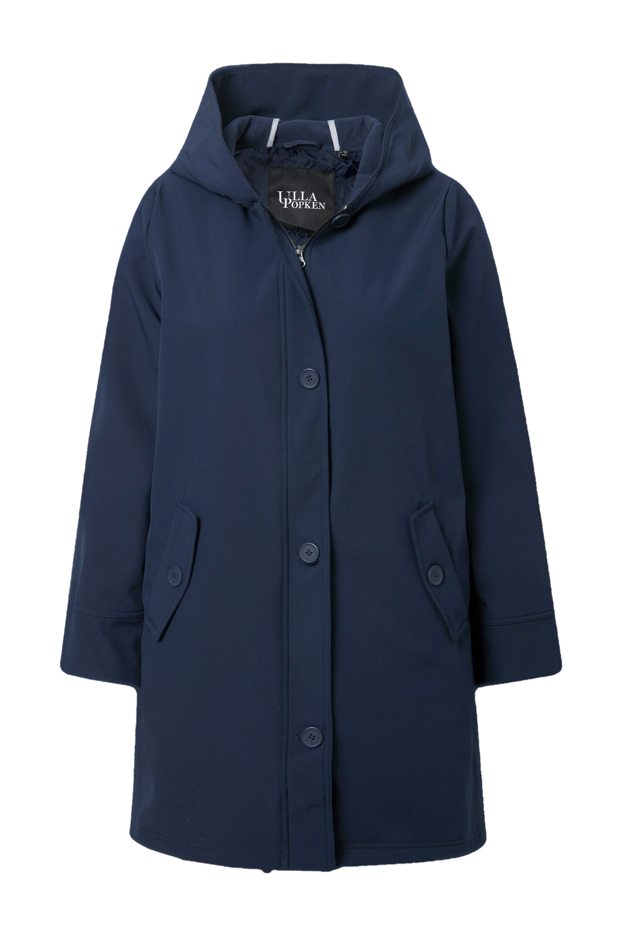 Ulla Popken Wintermantel HYPRAR Softshell-Mantel wasserabweisend günstig online kaufen