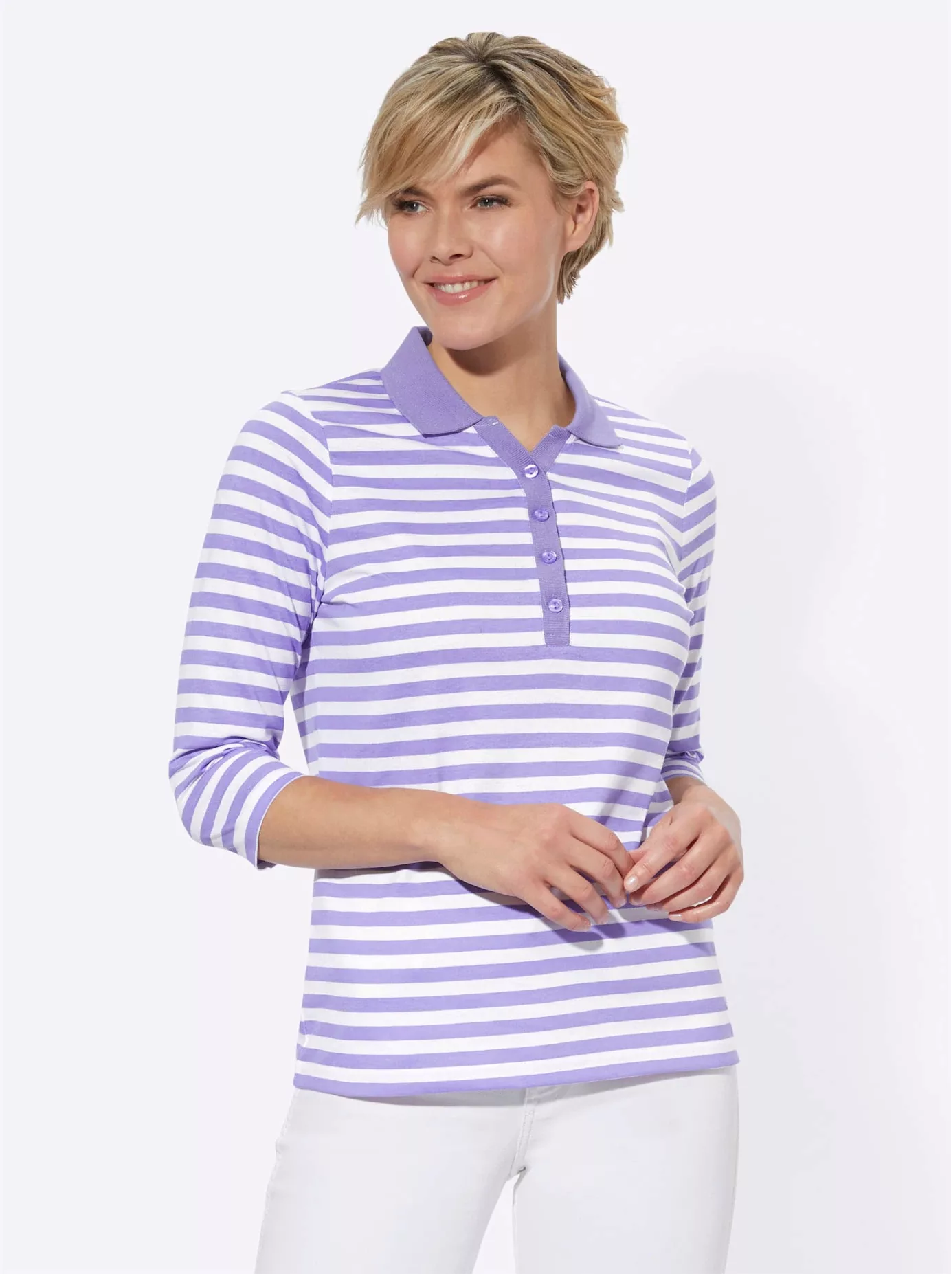 Casual Looks Poloshirt "Poloshirt", (1 tlg.) günstig online kaufen