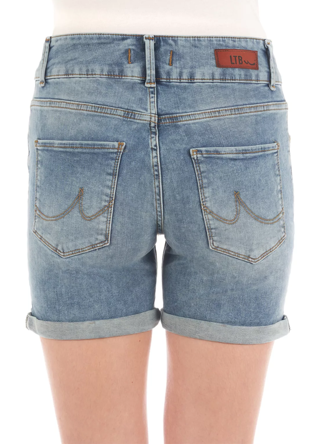 LTB Damen Jeans Short Becky X - Blau - Zinnia Wash günstig online kaufen