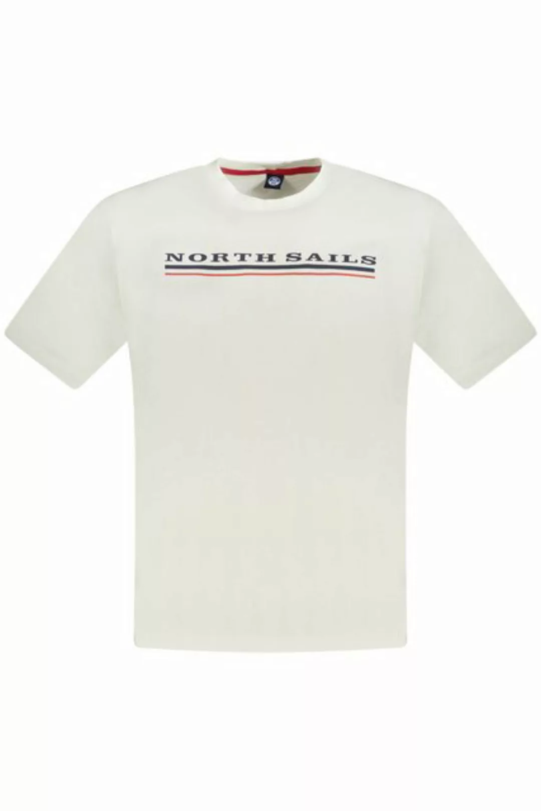 North Sails T-Shirt Herren Kurzarm T-Shirt mit Rundhals und Druck in günstig online kaufen