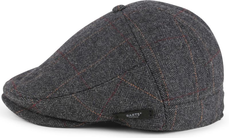 Barts Herringbone Surr Cap Wool Mix Charcoal - Größe L günstig online kaufen