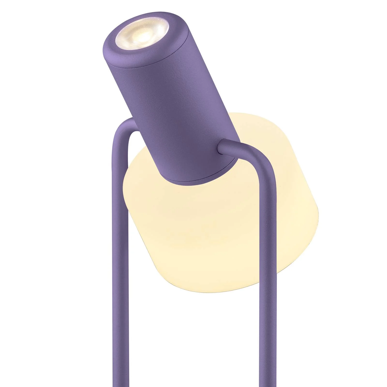 LED-Tischleuchte Banji, violett, Höhe 37 cm, Tastdimmer günstig online kaufen