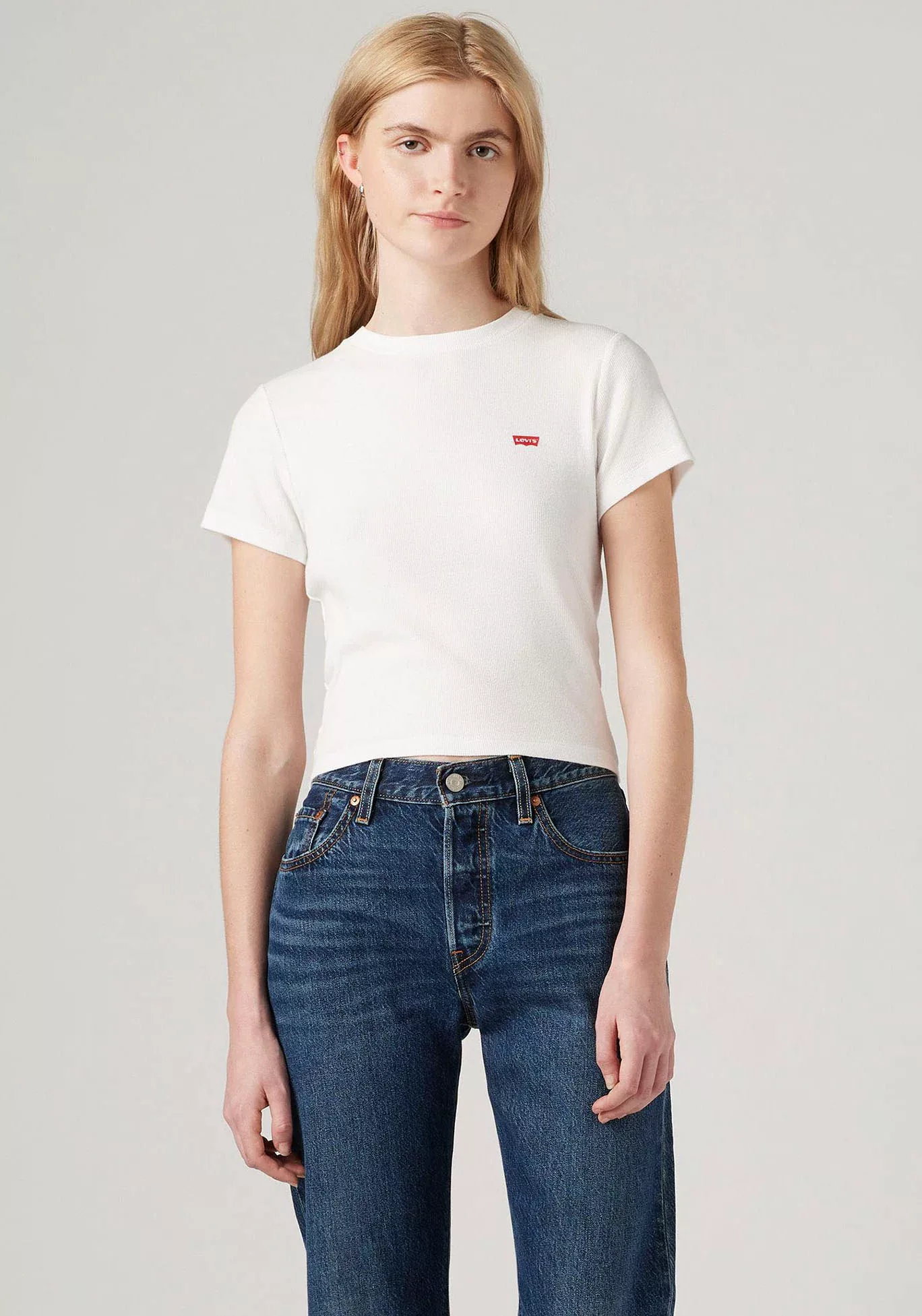 Levis T-Shirt "ESSENTIAL SPORTY TEE", in Feinripp- Qualität günstig online kaufen