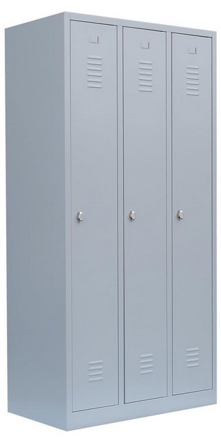 Steelboxx Spind für 3 Personen Kleiderspind Personalschrank 180x88,5x50cm ( günstig online kaufen