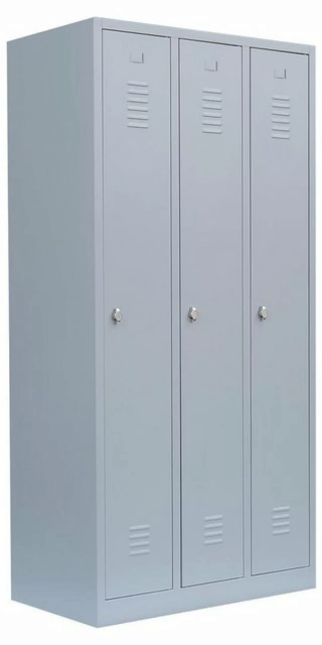 Steelboxx Spind für 3 Personen Kleiderspind Personalschrank 180x88,5x50cm ( günstig online kaufen