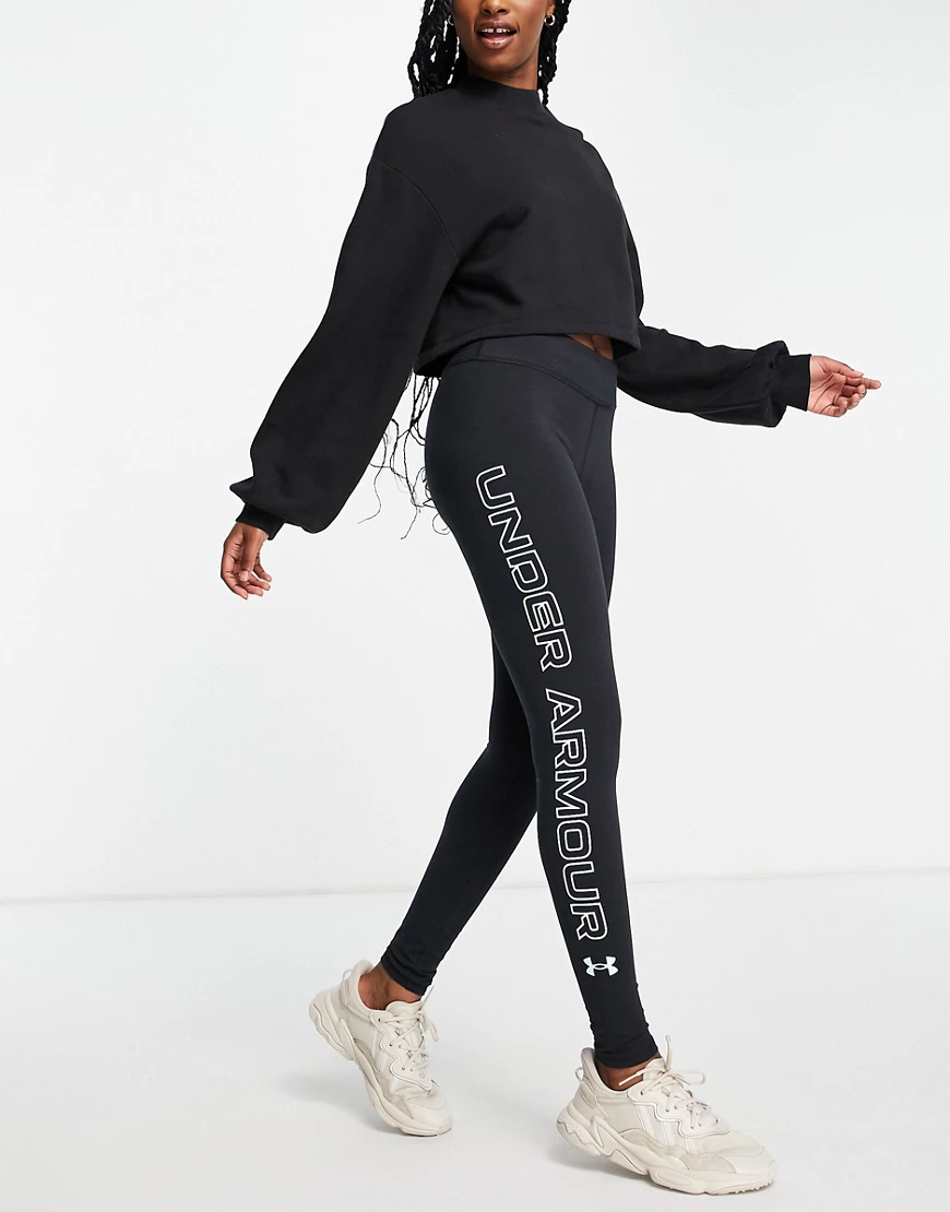 Under Armour – Favorite – Leggings in Schwarz günstig online kaufen