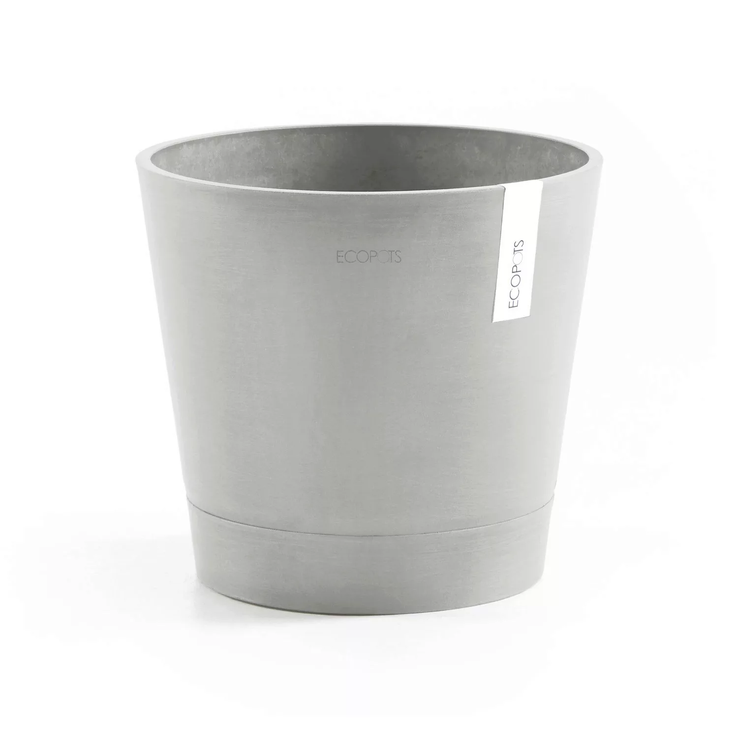 Ecopots Pflanztopf Venice Weißgrau 30 cm x 26 cm günstig online kaufen