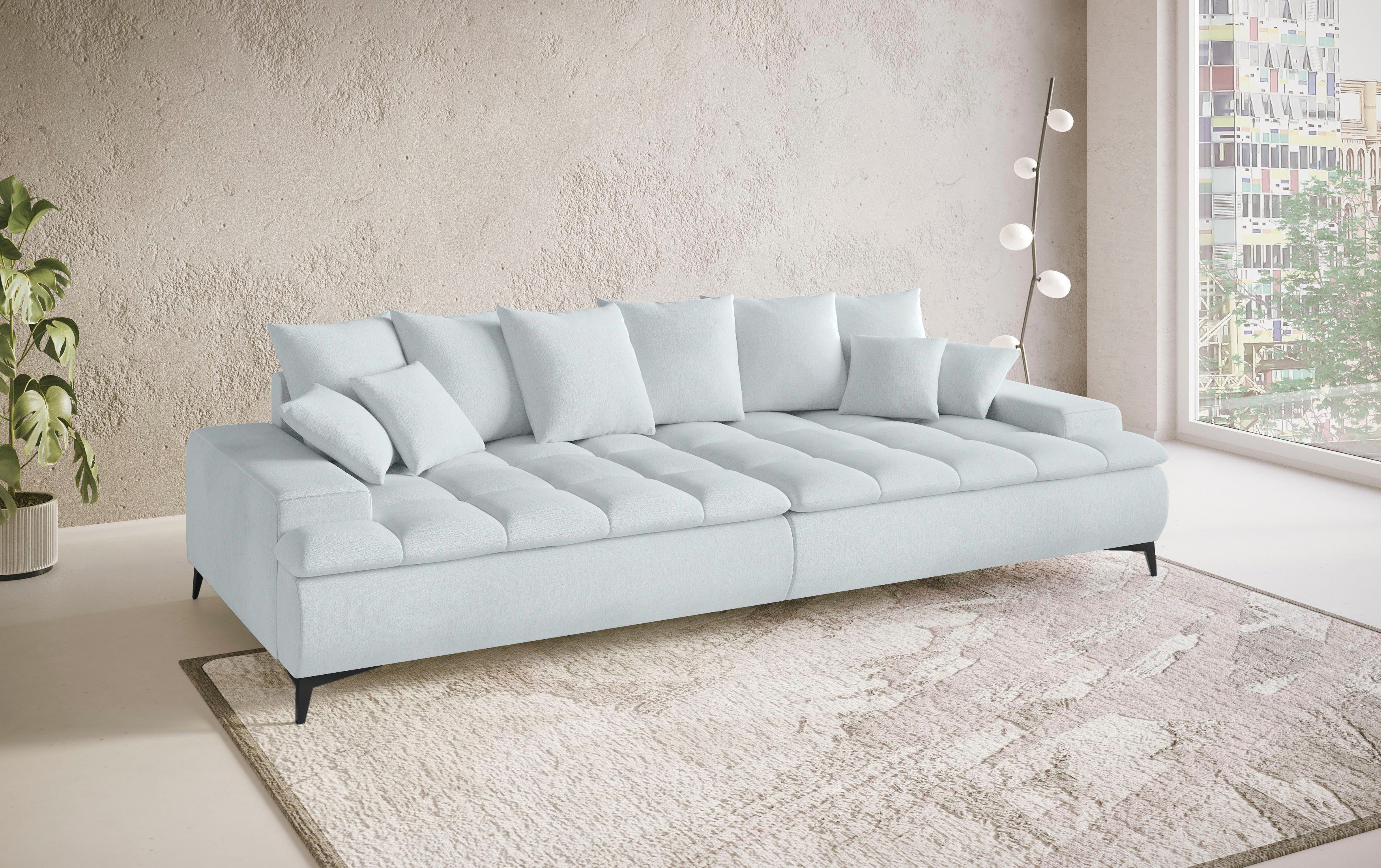 Mr. Couch Big-Sofa "Haiti III", Mit Kaltschaum, bis 140 kg belastbar günstig online kaufen