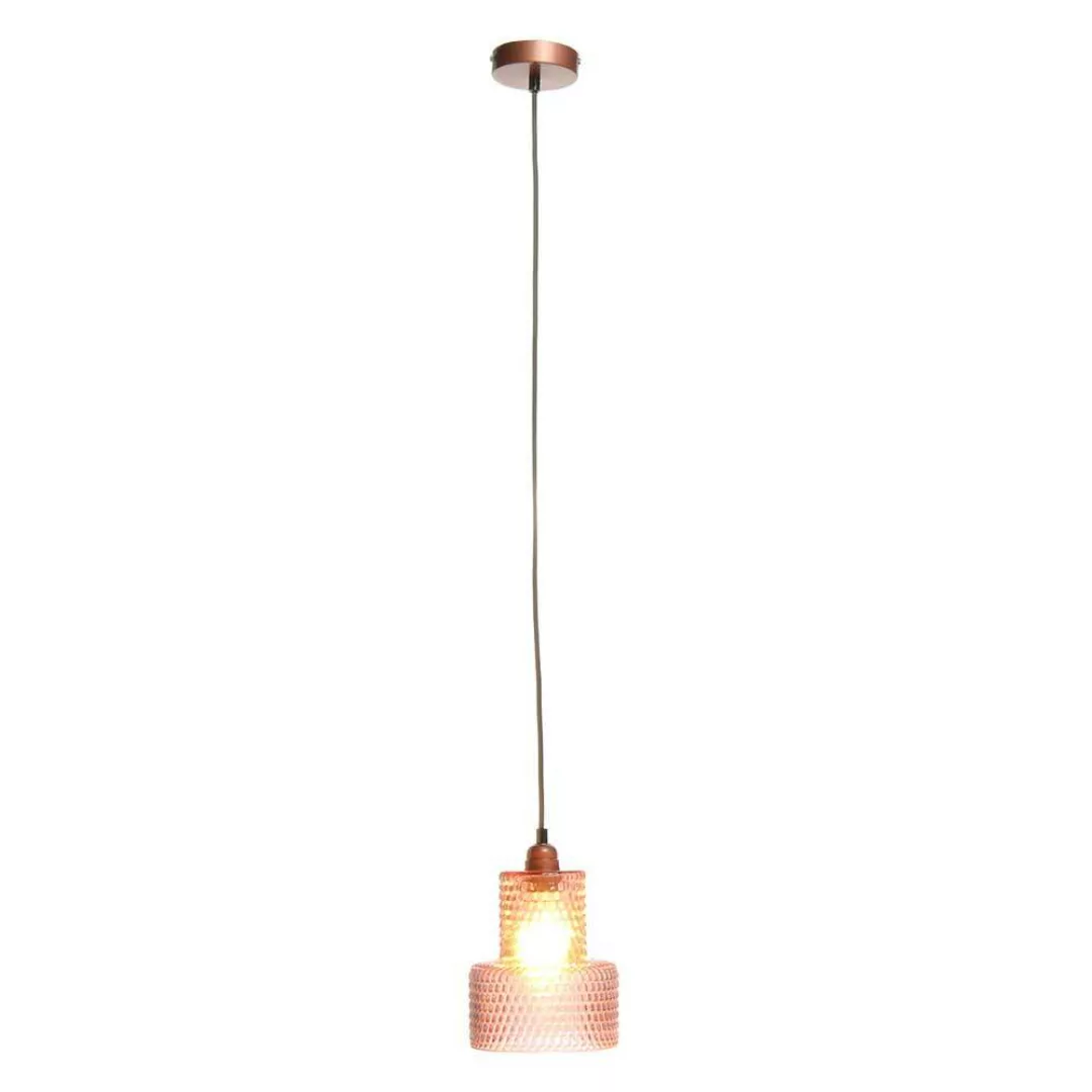 Deckenlampe aus Glas in Violett modern günstig online kaufen