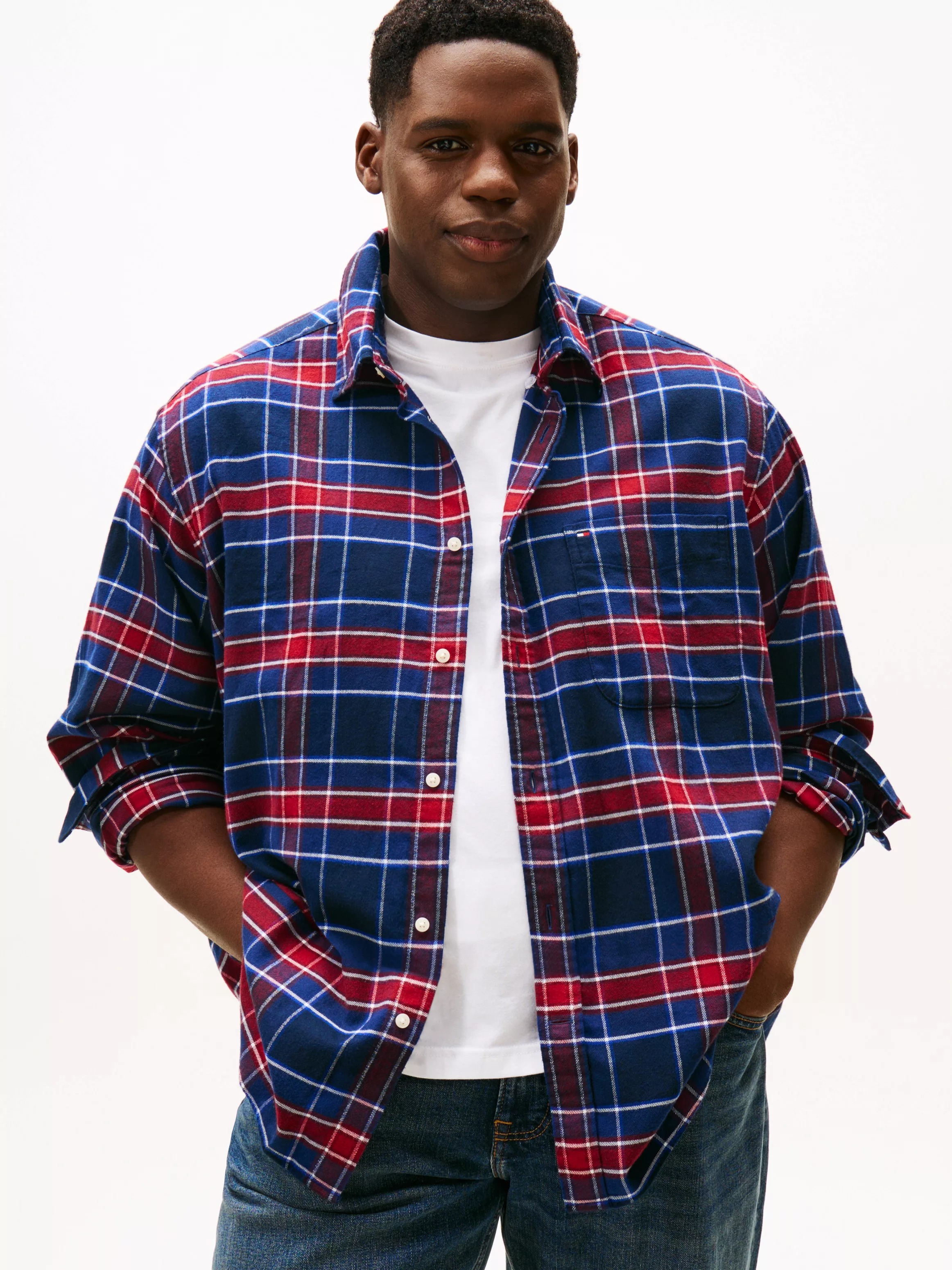 Tommy Hilfiger Big & Tall Flanellhemd "FLANNEL TARTAN CHECK", Große Größen günstig online kaufen