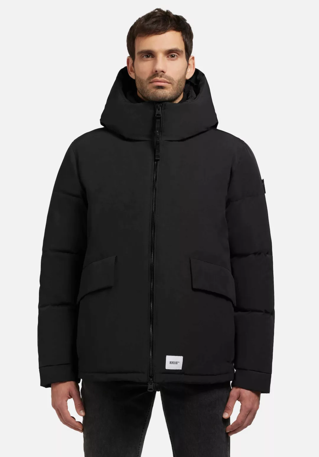 khujo Winterjacke "Gero-YM", mit Kapuze, Warme Herren Outdoorjacke mit Kapu günstig online kaufen