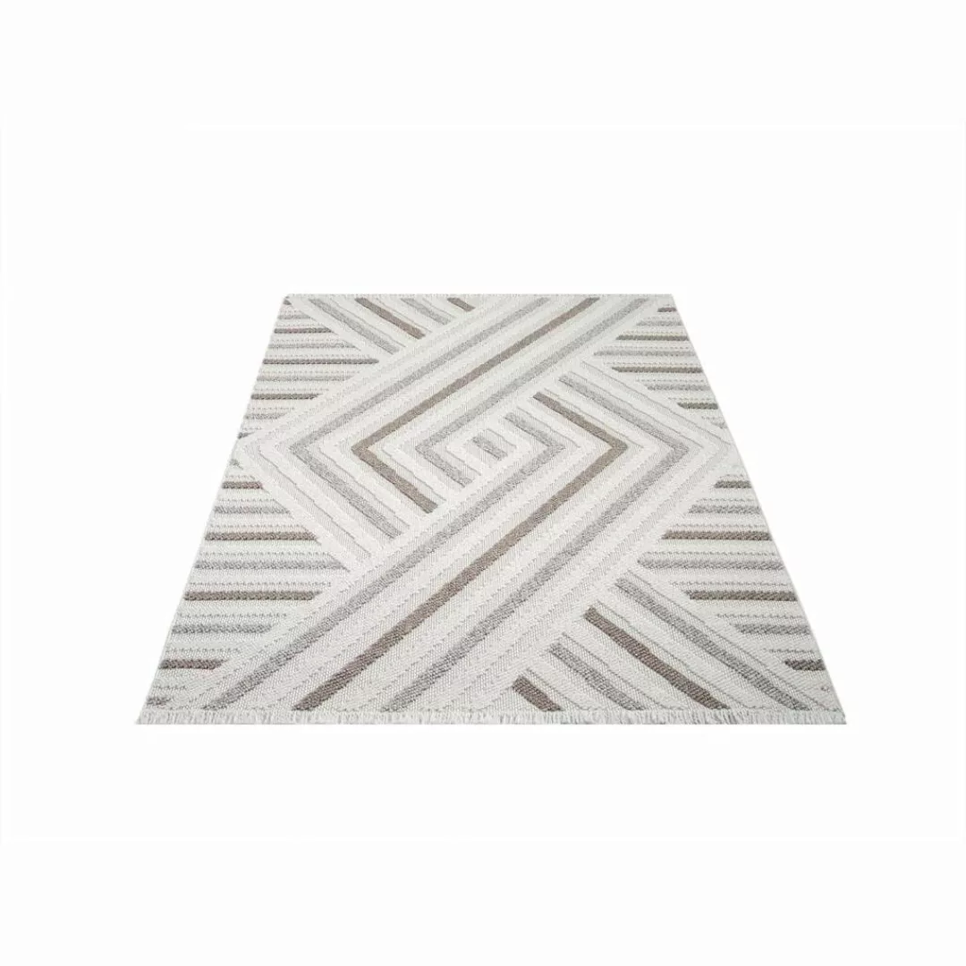 Carpet City Teppich »LINDO 7590«, rechteckig, Kurzflor, Hochtief-Muster/ 3D günstig online kaufen