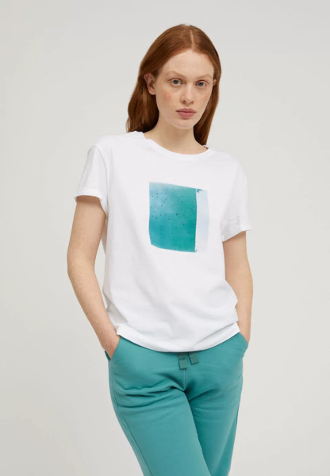 Naalin Sky With Birds - Damen T-shirt Aus Bio-baumwolle günstig online kaufen