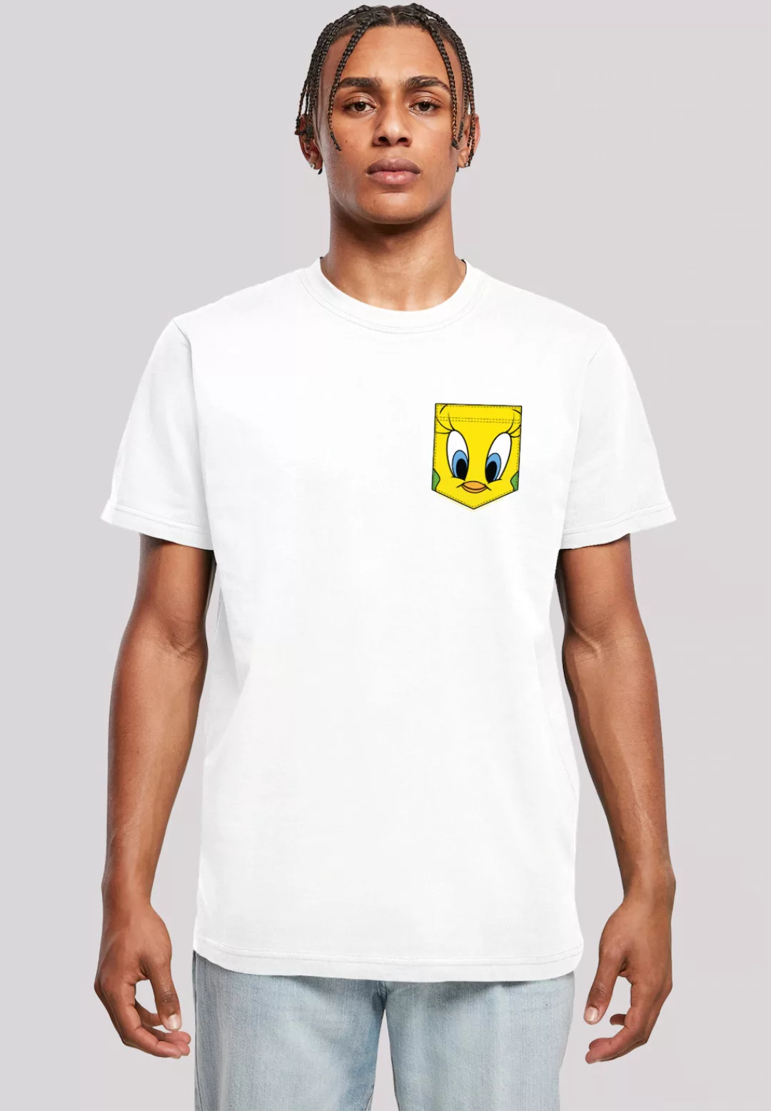 F4NT4STIC T-Shirt "Looney Tunes Tweety Pie Faux Pocket", Print günstig online kaufen