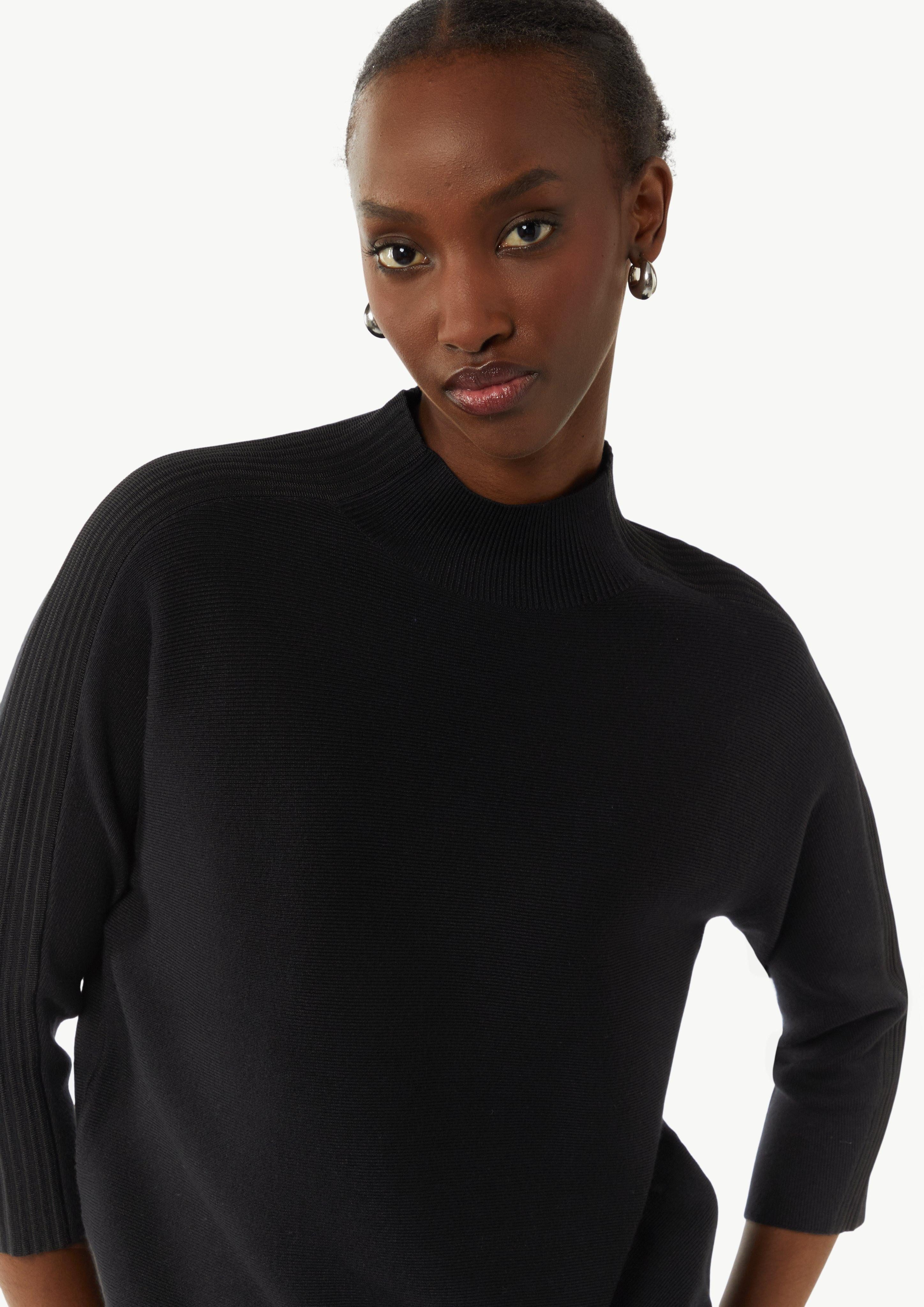 Comma Strickpullover mit Rollkragen günstig online kaufen
