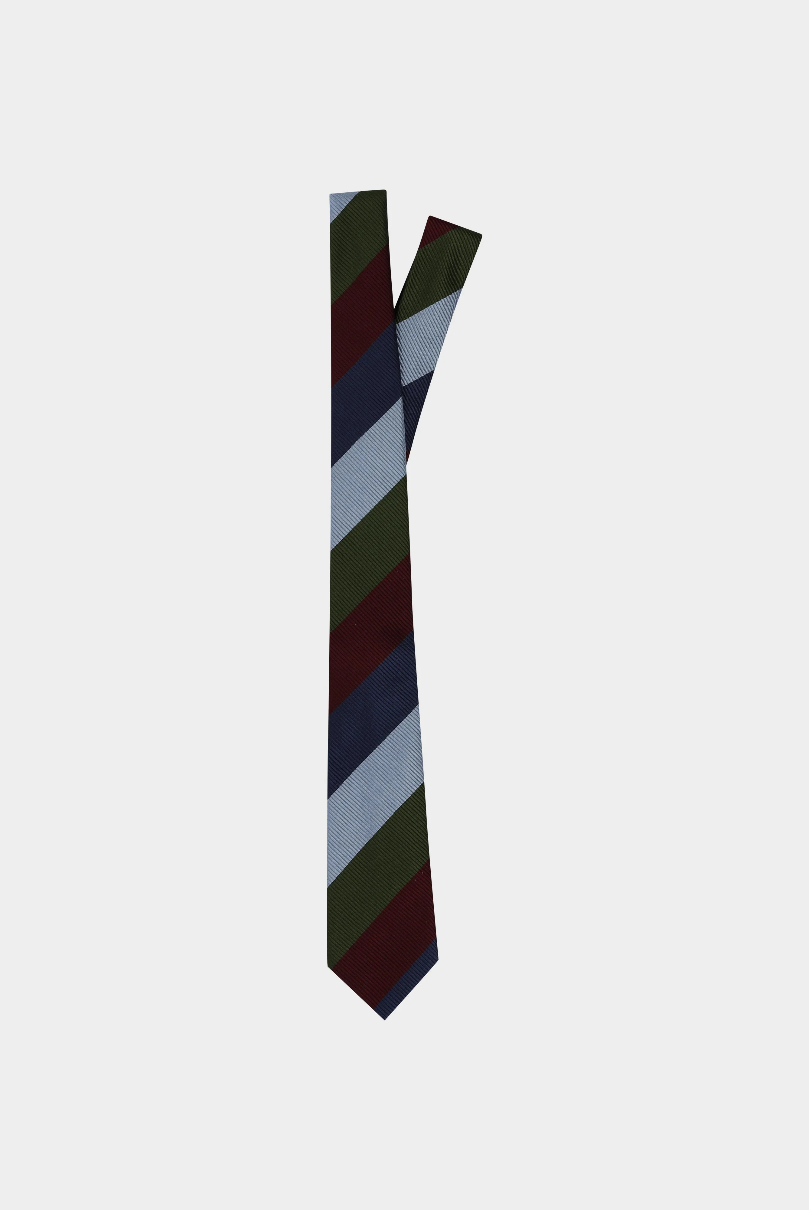 Gestreifte Seiden-Jacquard-Krawatte günstig online kaufen