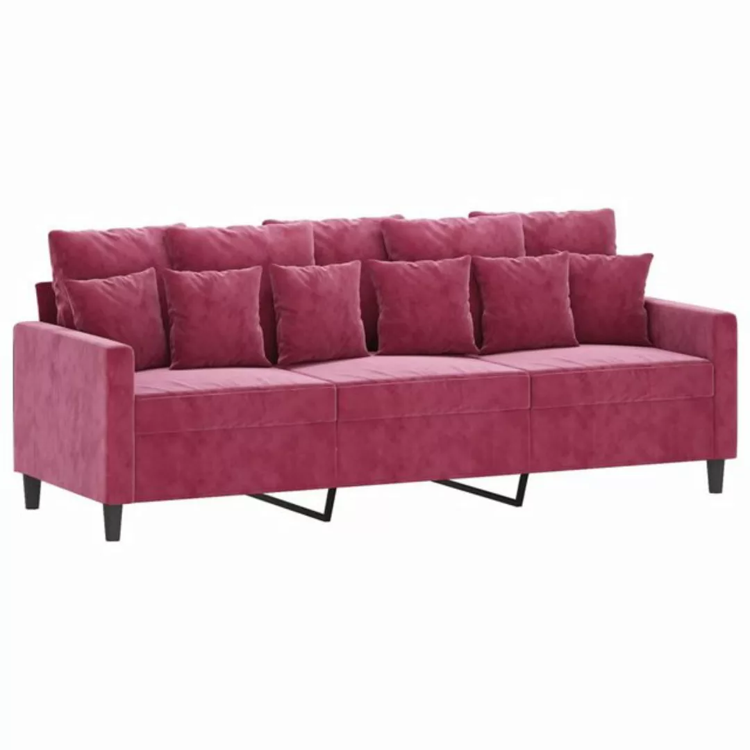 vidaXL Sofa Sofa Samt 3 Sitzer 2 Sitzer Sessel 1 Sitzer verschiedene Farben günstig online kaufen