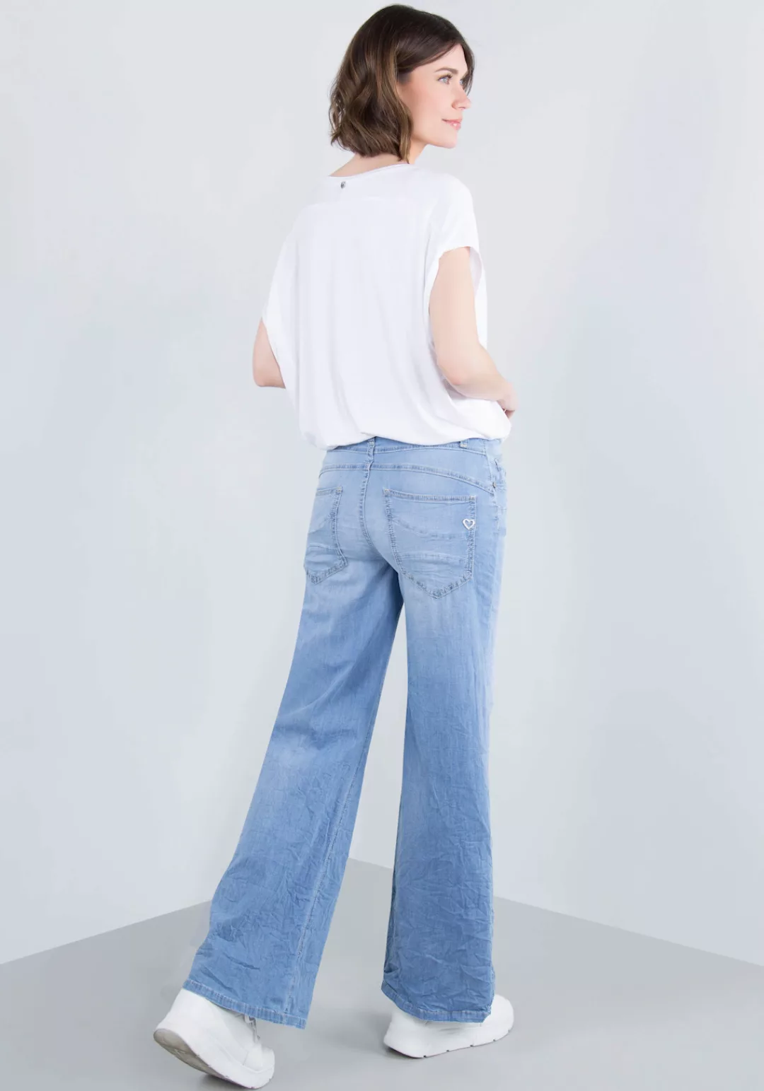 Please Jeans Schlaghose, Wide Leg günstig online kaufen