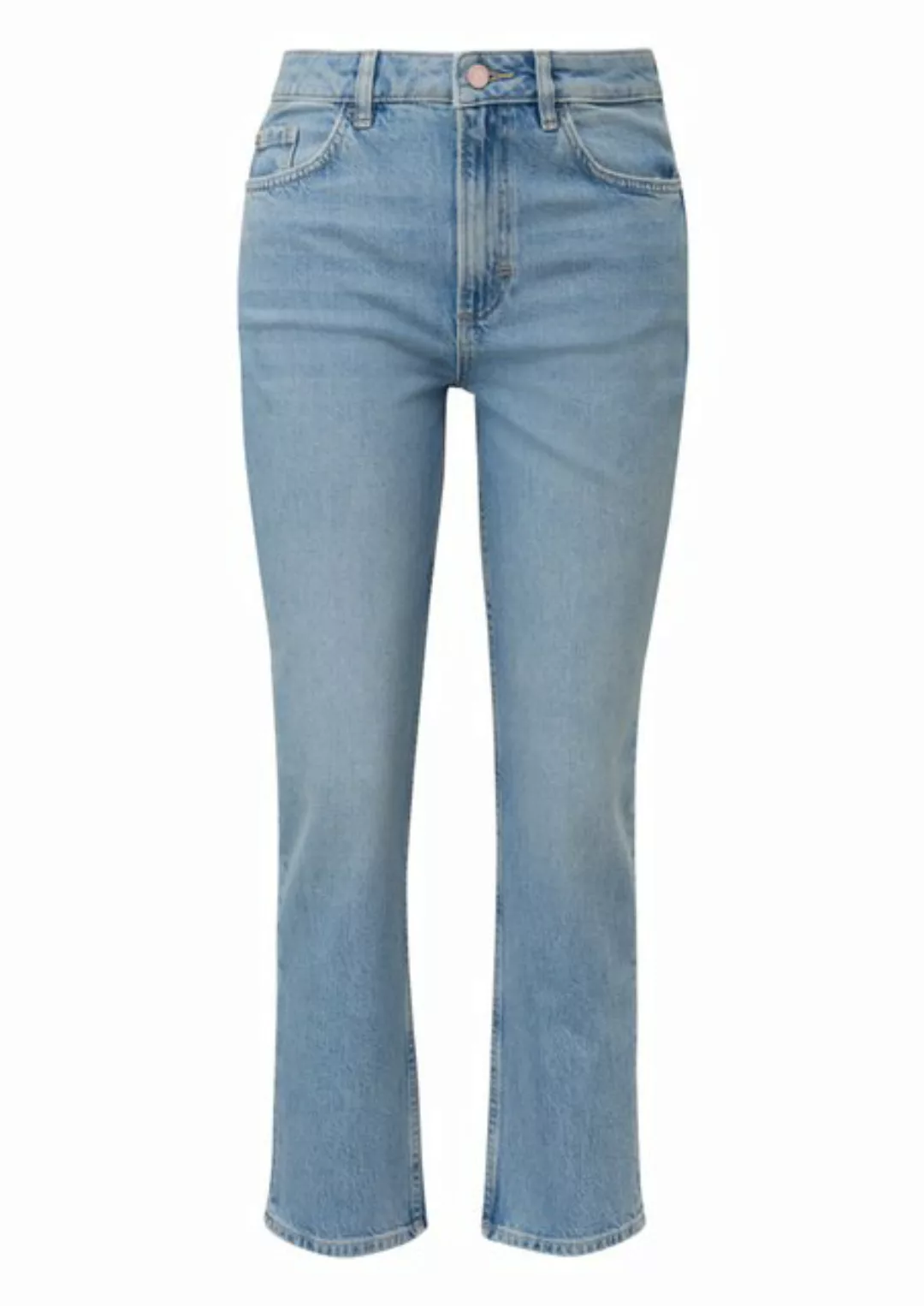 comma casual identity 5-Pocket-Jeans Verwaschene Jeans mit Straight Leg günstig online kaufen