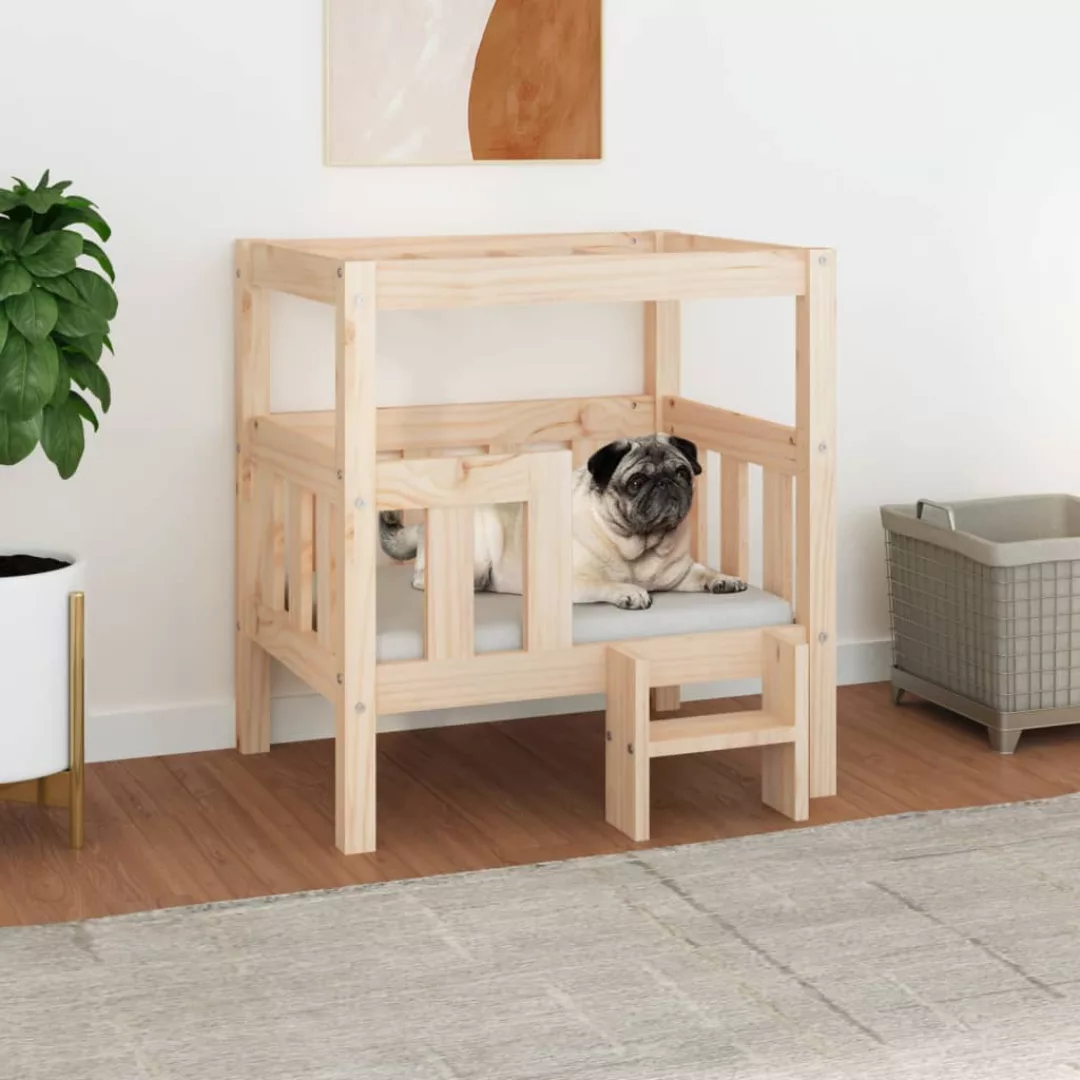 Vidaxl Hundebett 65,5x43x70 Cm Massivholz Kiefer günstig online kaufen