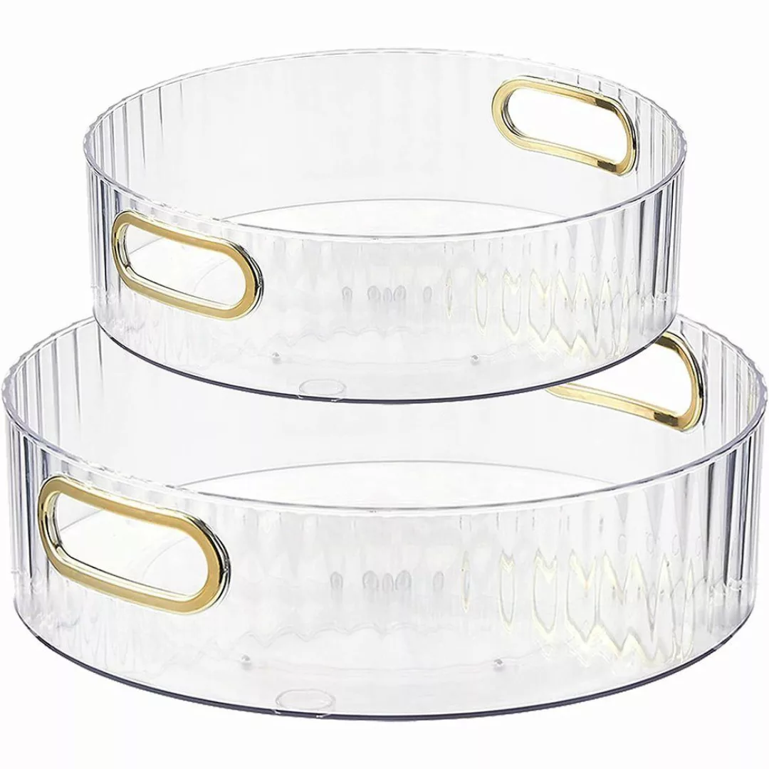NUODWELL Gewürzregal 2 Stücke Lazy Susan günstig online kaufen