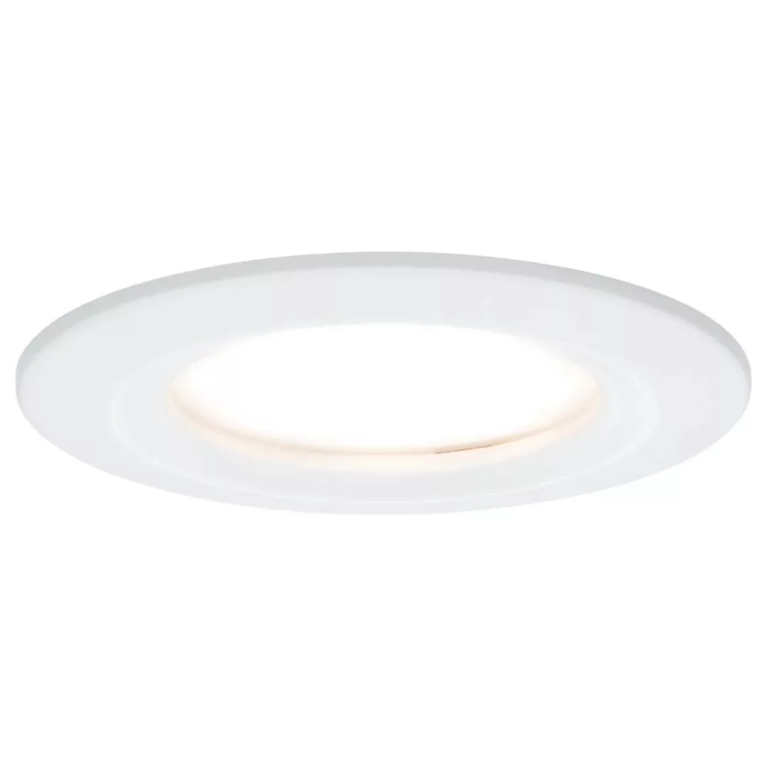 Paulmann 3er-Set LED-Spot Slim Coin, dimmbar, Alu günstig online kaufen