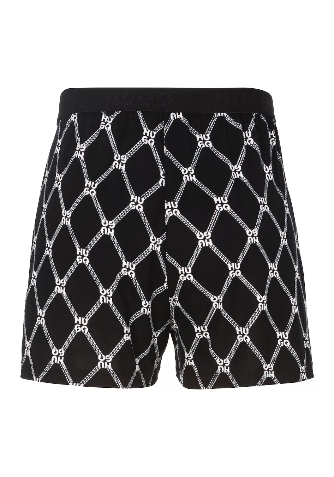 HUGO Shorts UNITE_SHORTS PRINTED mit elastischem Logo-Bund günstig online kaufen