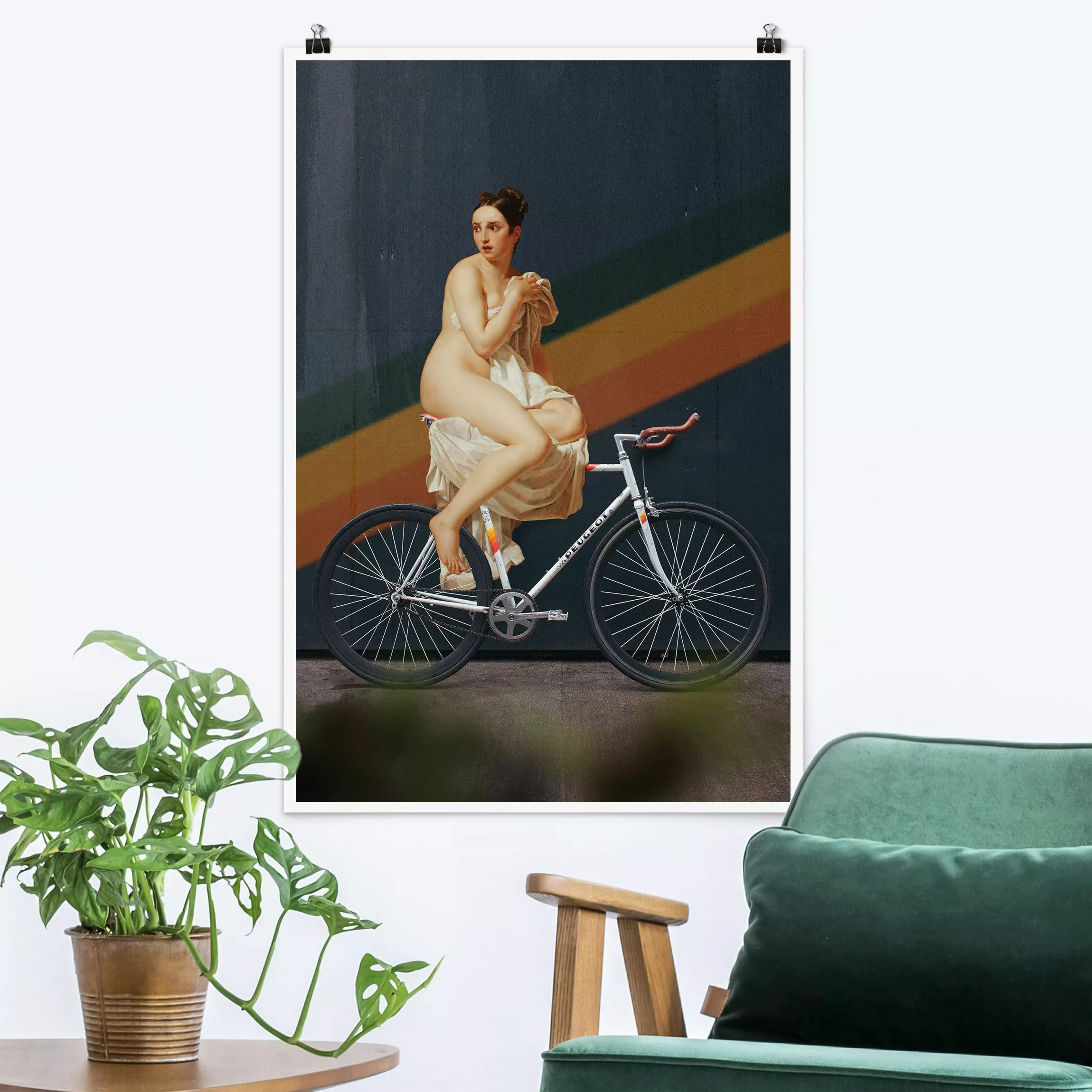 Poster Radfahren günstig online kaufen