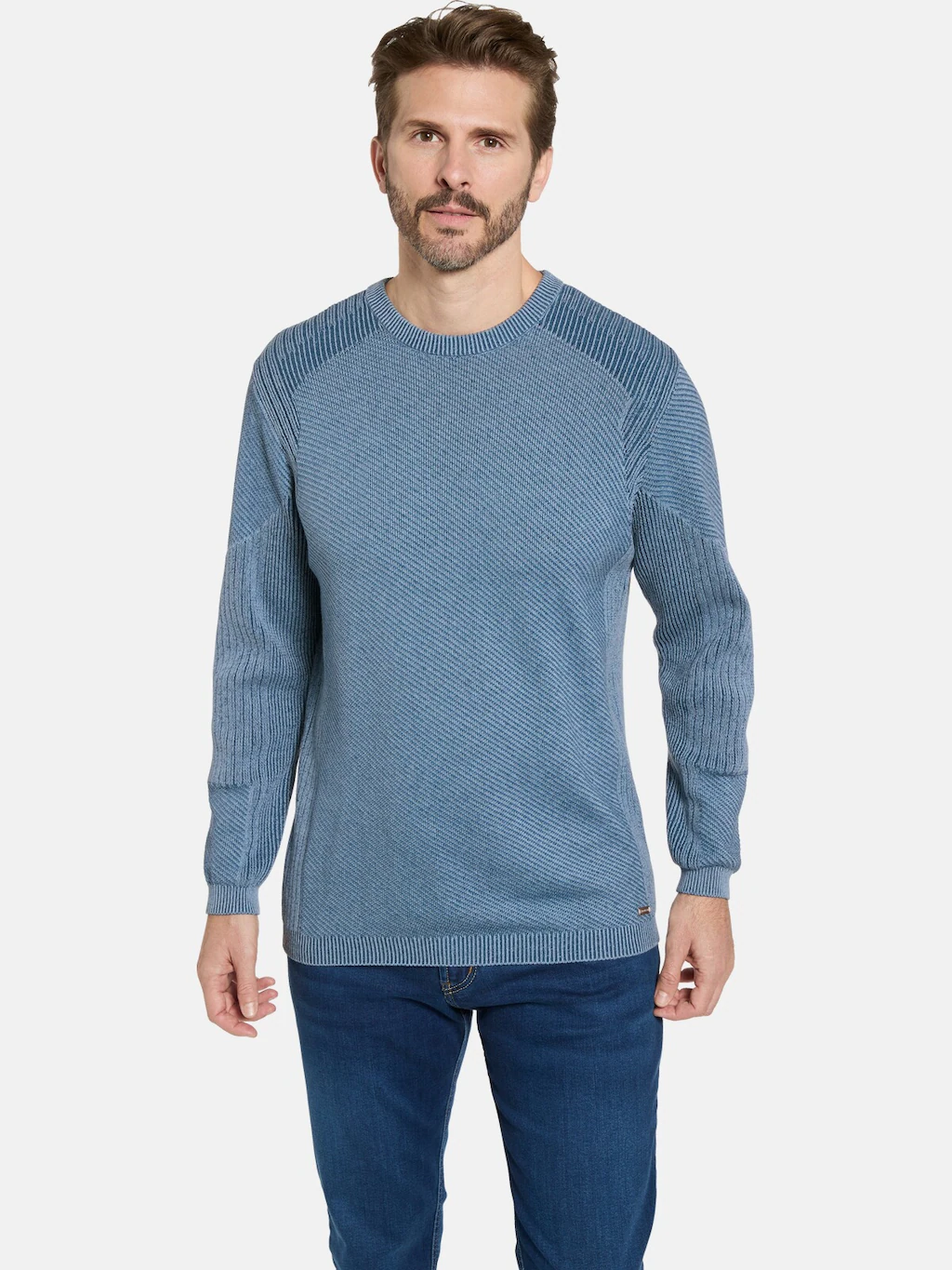 Babista Rundhalspullover "Pullover ALFIZIO", mit Strukturdetails günstig online kaufen