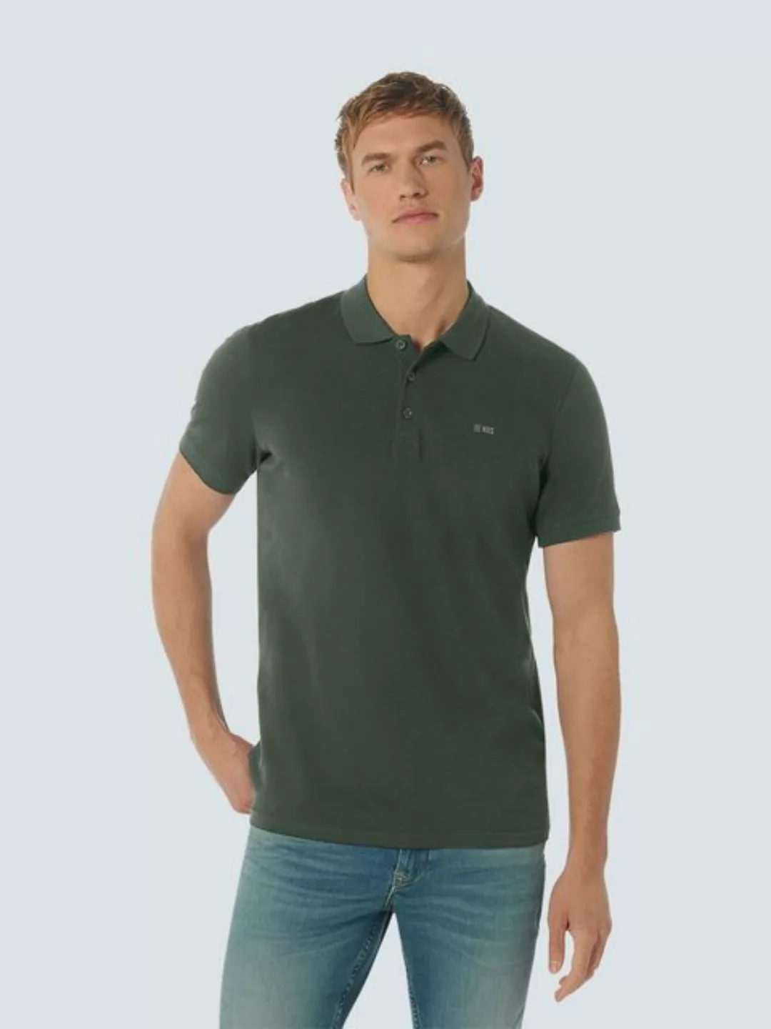 NO EXCESS Poloshirt Keine Modellname gesetzt günstig online kaufen