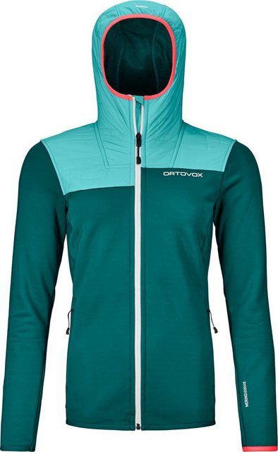 Ortovox Funktionsjacke FLEECE PLUS HOODY W PACIFIC GREEN günstig online kaufen