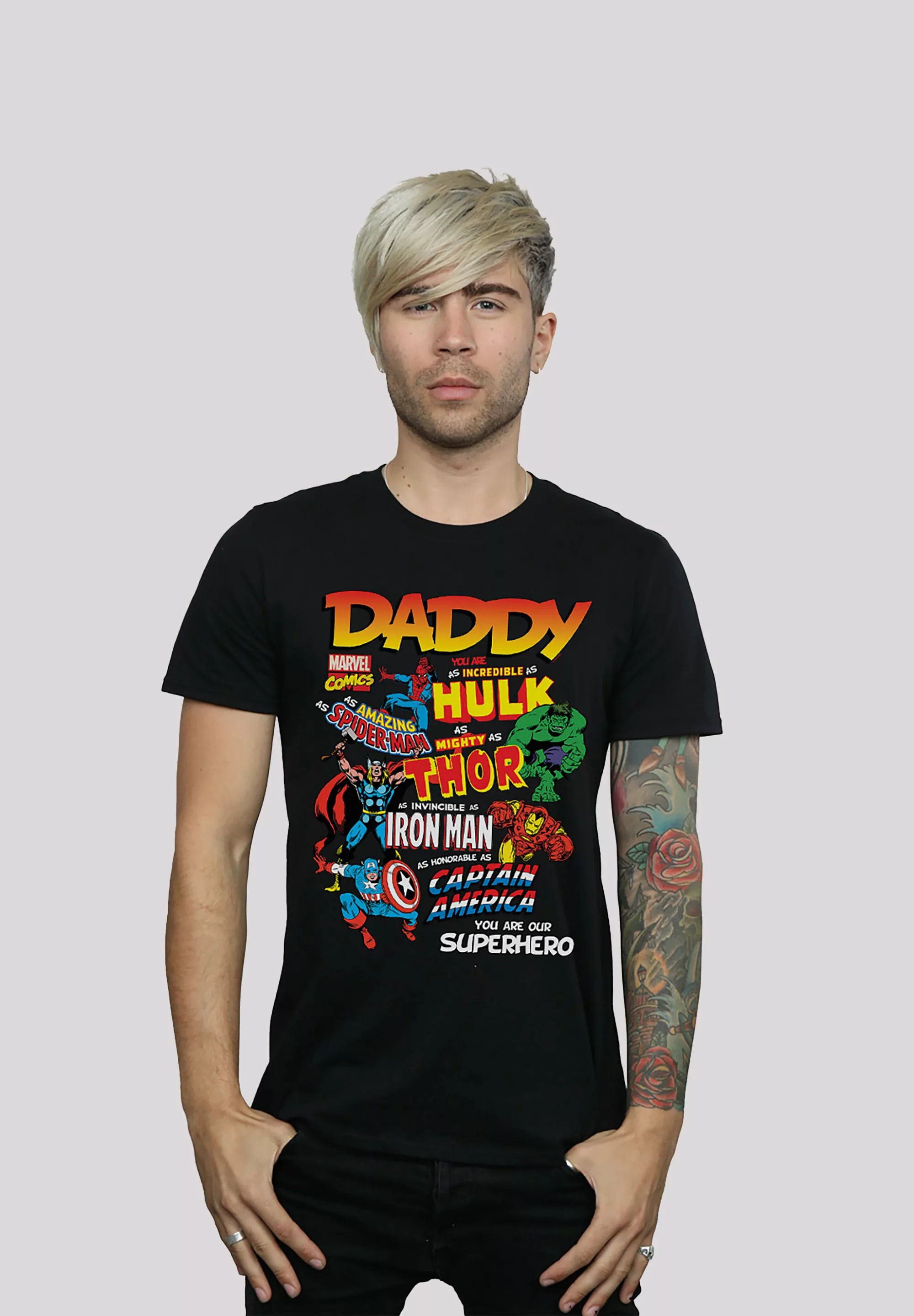 F4NT4STIC T-Shirt "Marvel Comics Our Dad Superhero", Print günstig online kaufen