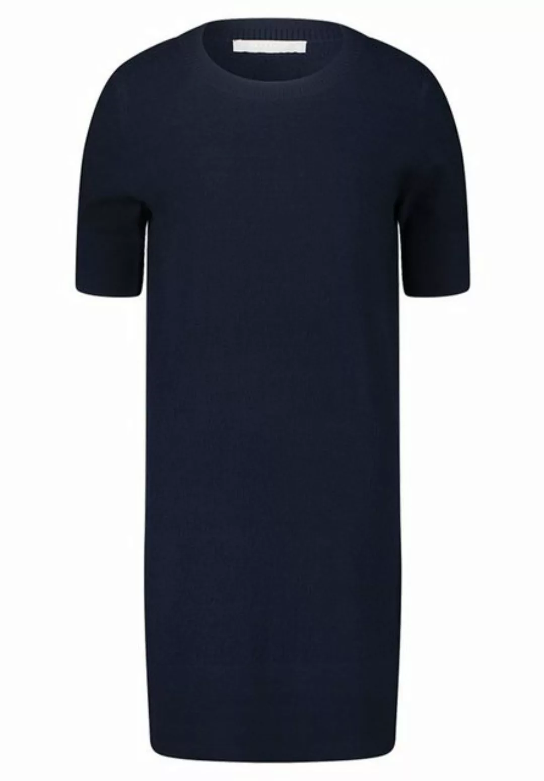 Betty&Co Sommerkleid Kleid Kurz Strick, Navy Blue günstig online kaufen
