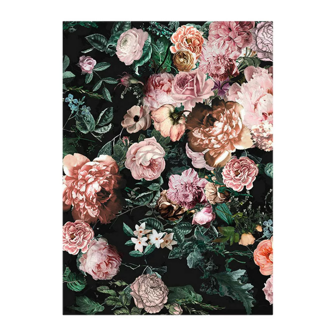 Komar Wandbild Charming Wild Rosen B/L: ca. 30x40 cm günstig online kaufen