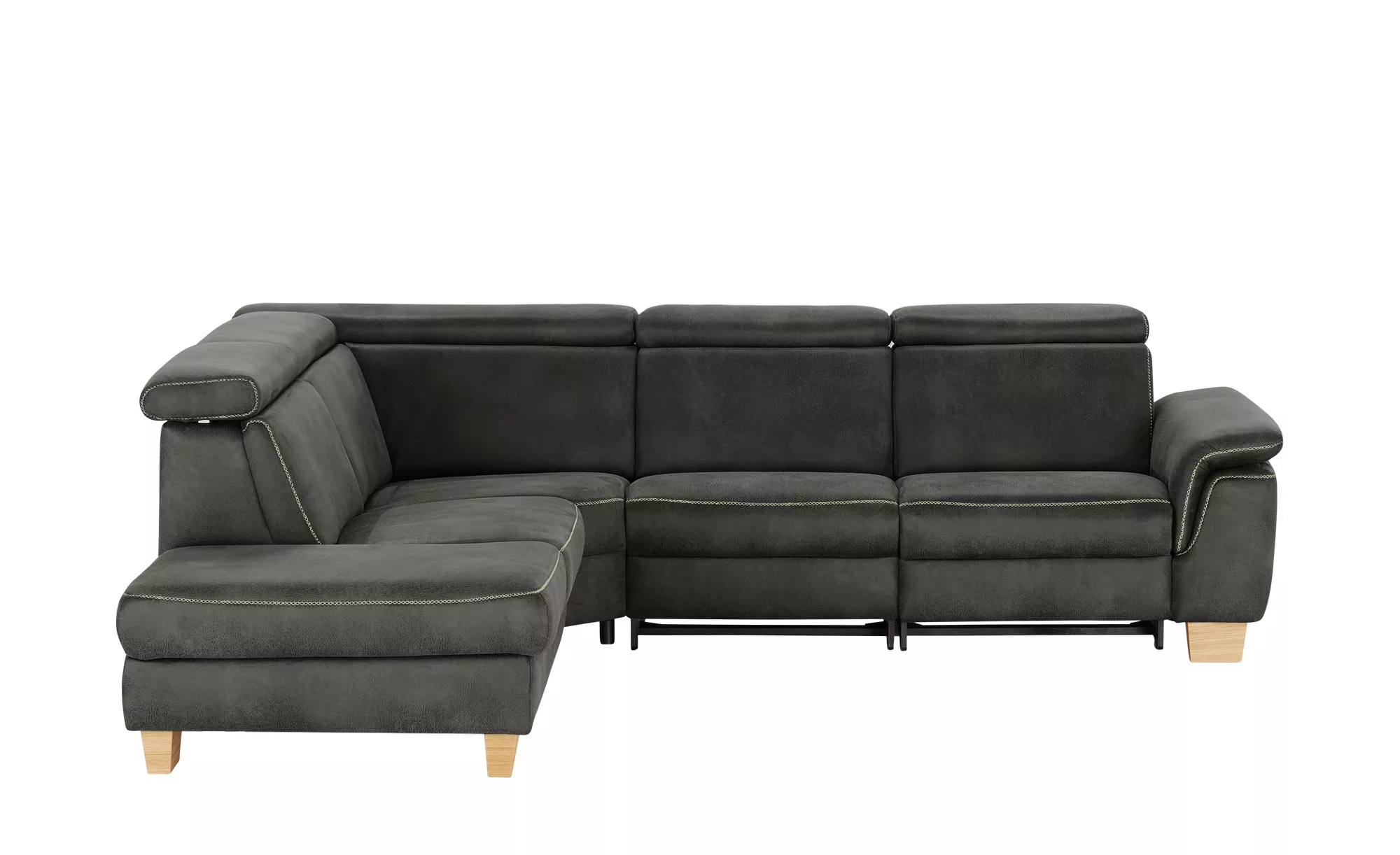 Mein Sofa bold Ecksofa  Beata - grau - 270 cm - 80 cm - 233 cm - Polstermöb günstig online kaufen