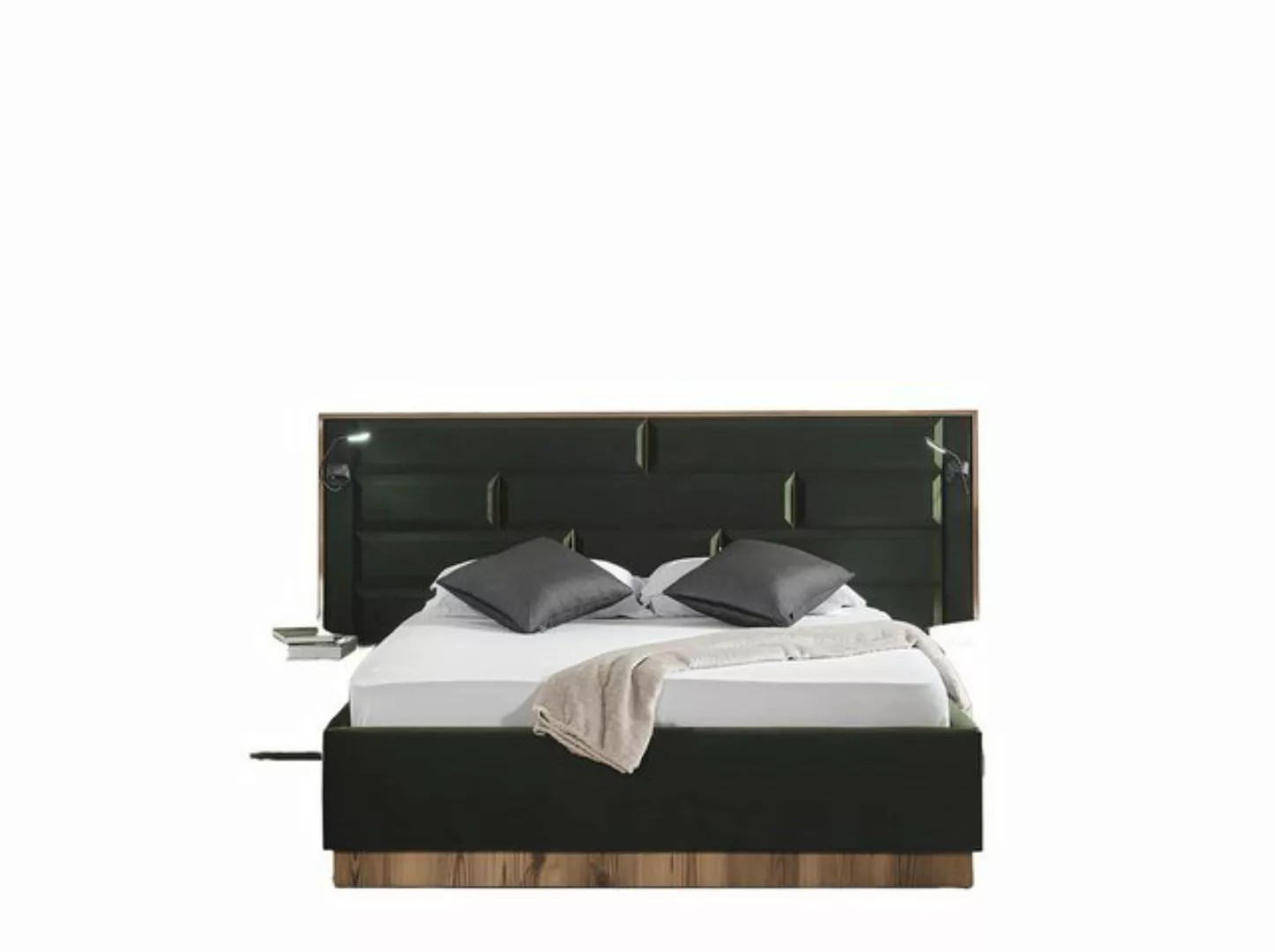 Xlmoebel Bett Set Luxuriöses Schlafzimmer mit Nachttisch und Bett in 3-teil günstig online kaufen