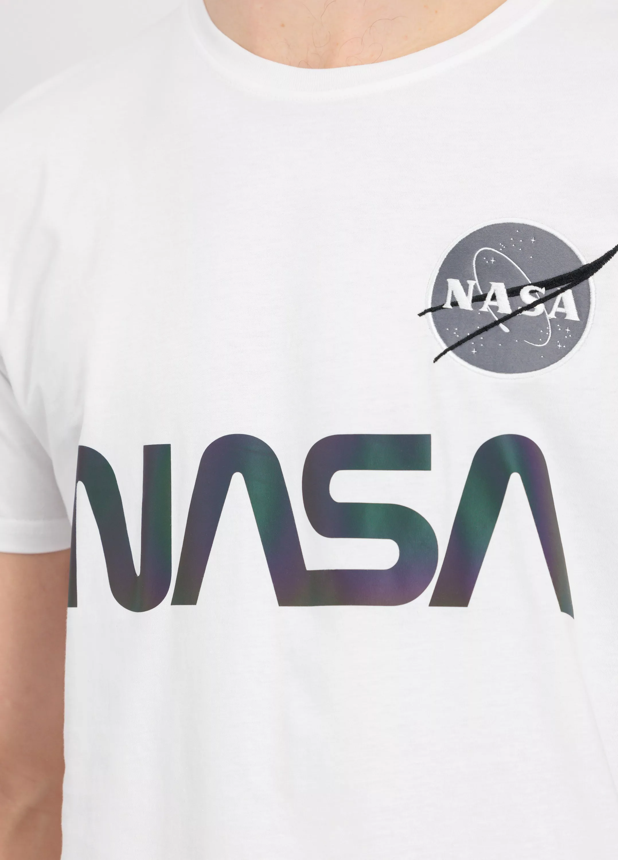 Alpha Industries T-Shirt "ALPHA INDUSTRIES Men - T-Shirts NASA Rainbow Ref. günstig online kaufen