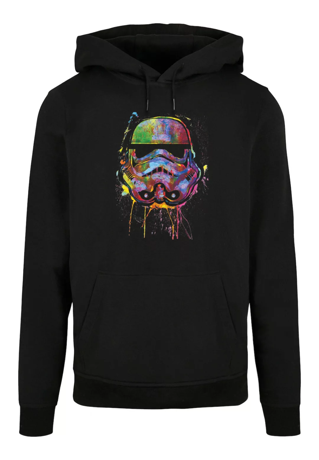 F4NT4STIC Rundhalspullover "F4NT4STIC Herren Stormtrooper Paint Splats with günstig online kaufen