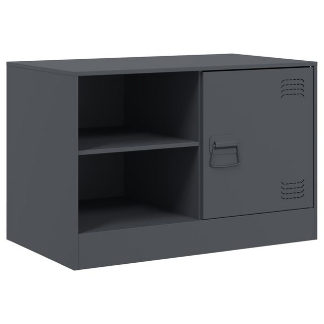 vidaXL TV-Schrank TV-Schrank Anthrazit 67x39x44 cm Stahl (1-St) günstig online kaufen