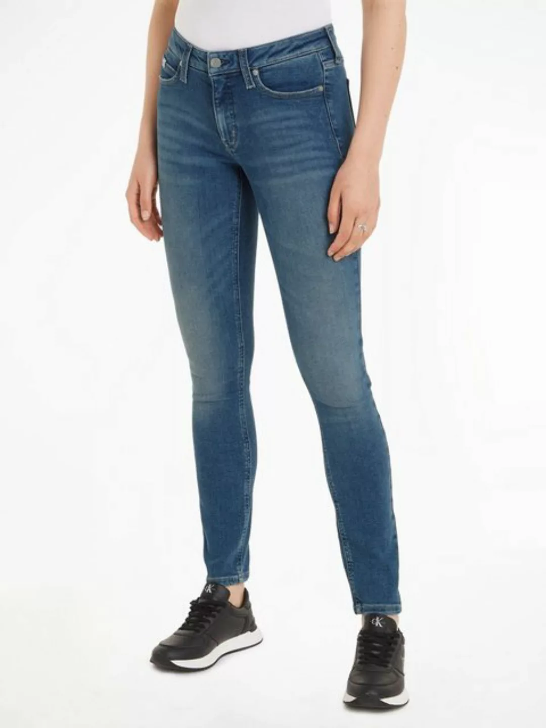 Calvin Klein Jeans Skinny-fit-Jeans MID RISE SKINNY günstig online kaufen