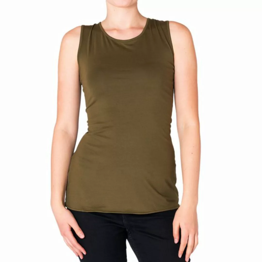 PANASIAM T-Shirt Ripped Top mit Cut-Outs figurbetontes Damentop mit Rundhal günstig online kaufen