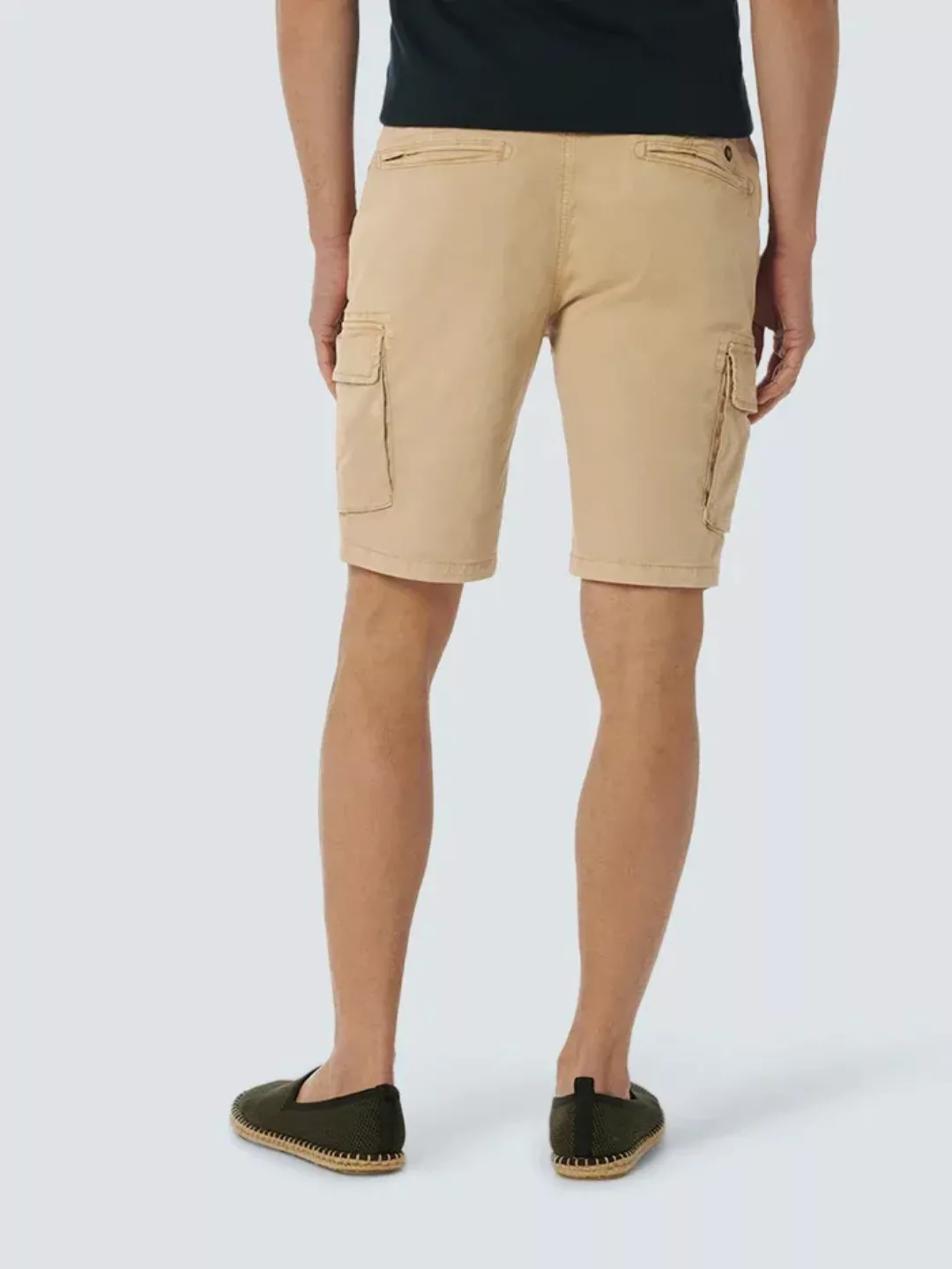 NO EXCESS Stoffhose Short Cargo Garment Dyed + Stone Wa günstig online kaufen