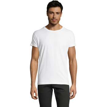 Sols  T-Shirt Camiseta IMPERIAL FIT color Blanco-100% algodón semi-peinado günstig online kaufen